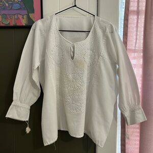 Mexican Embroidered Blouse <3